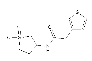 N-(1,1-diketothiolan-3-yl)-2-thiazol-4-yl-acetamide