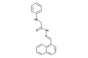 2-anilino-N-(1-naphthylmethyleneamino)acetamide