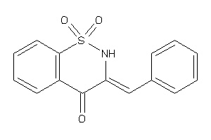 3-benzal-1,1-diketo-benzo[e]thiazin-4-one