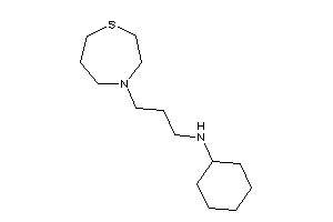 Cyclohexyl-[3-(1,4-thiazepan-4-yl)propyl]amine