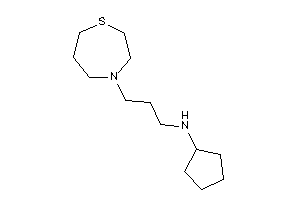 Cyclopentyl-[3-(1,4-thiazepan-4-yl)propyl]amine