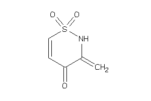 1,1-diketo-3-methylene-thiazin-4-one