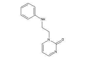 1-(2-anilinoethyl)pyrimidin-2-one