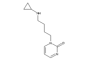 1-[4-(cyclopropylamino)butyl]pyrimidin-2-one