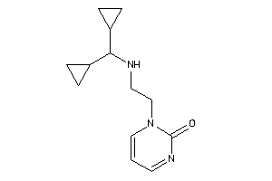 1-[2-(dicyclopropylmethylamino)ethyl]pyrimidin-2-one