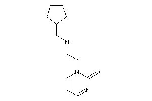 1-[2-(cyclopentylmethylamino)ethyl]pyrimidin-2-one