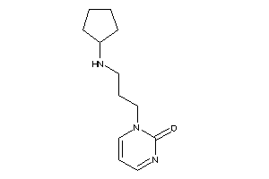 1-[3-(cyclopentylamino)propyl]pyrimidin-2-one