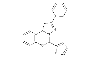 2-phenyl-5-(2-thienyl)-5,10b-dihydro-1H-pyrazolo[1,5-c][1,3]benzoxazine