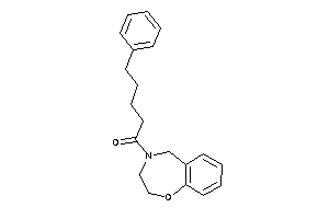 1-(3,5-dihydro-2H-1,4-benzoxazepin-4-yl)-5-phenyl-pentan-1-one