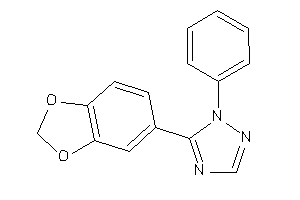 5-(1,3-benzodioxol-5-yl)-1-phenyl-1,2,4-triazole