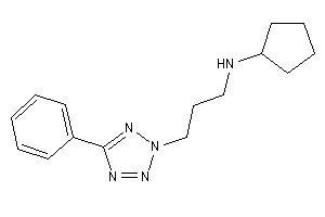 Cyclopentyl-[3-(5-phenyltetrazol-2-yl)propyl]amine