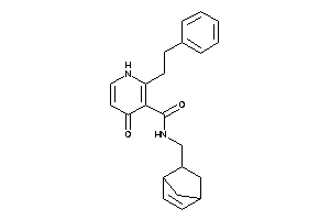 N-(5-bicyclo[2.2.1]hept-2-enylmethyl)-4-keto-2-phenethyl-1H-pyridine-3-carboxamide