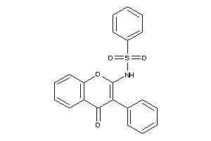 N-(4-keto-3-phenyl-chromen-2-yl)benzenesulfonamide