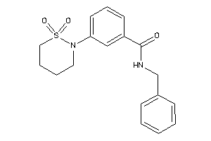 N-benzyl-3-(1,1-diketothiazinan-2-yl)benzamide