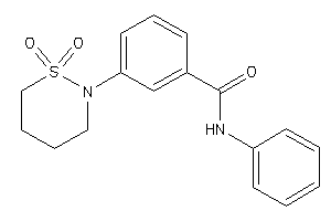 3-(1,1-diketothiazinan-2-yl)-N-phenyl-benzamide