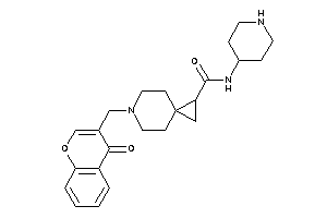 6-[(4-ketochromen-3-yl)methyl]-N-(4-piperidyl)-6-azaspiro[2.5]octane-2-carboxamide