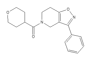 (3-phenyl-6,7-dihydro-4H-isoxazolo[4,5-c]pyridin-5-yl)-tetrahydropyran-4-yl-methanone