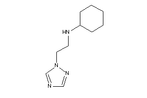 Cyclohexyl-[2-(1,2,4-triazol-1-yl)ethyl]amine