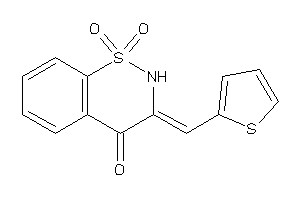 1,1-diketo-3-(2-thenylidene)benzo[e]thiazin-4-one