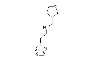 Tetrahydrofuran-3-ylmethyl-[2-(1,2,4-triazol-1-yl)ethyl]amine