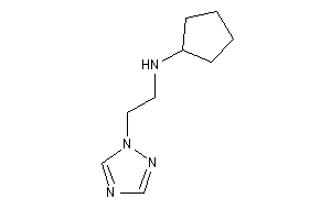 Cyclopentyl-[2-(1,2,4-triazol-1-yl)ethyl]amine