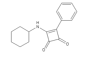 3-(cyclohexylamino)-4-phenyl-cyclobut-3-ene-1,2-quinone