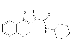 N-cyclohexyl-4H-chromeno[3,4-d]isoxazole-3-carboxamide