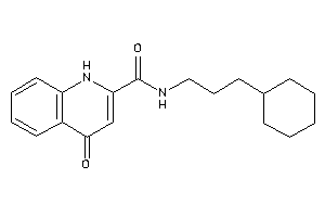 N-(3-cyclohexylpropyl)-4-keto-1H-quinoline-2-carboxamide