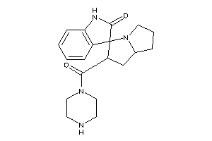 2'-(piperazine-1-carbonyl)spiro[indoline-3,3'-pyrrolizidine]-2-one