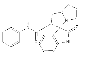 2-keto-N-phenyl-spiro[indoline-3,3'-pyrrolizidine]-2'-carboxamide