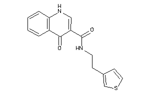 4-keto-N-[2-(3-thienyl)ethyl]-1H-quinoline-3-carboxamide