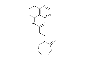 3-(2-ketoazepan-1-yl)-N-(5,6,7,8-tetrahydroquinazolin-5-yl)propionamide