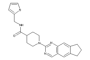 1-(7,8-dihydro-6H-cyclopenta[g]quinazolin-2-yl)-N-(2-thenyl)isonipecotamide