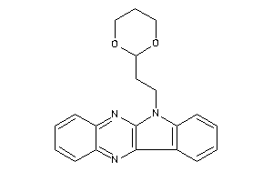 6-[2-(1,3-dioxan-2-yl)ethyl]indolo[3,2-b]quinoxaline