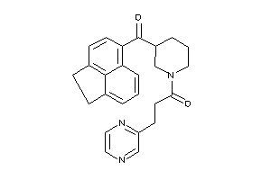 Image of 1-[3-(acenaphthene-5-carbonyl)piperidino]-3-pyrazin-2-yl-propan-1-one