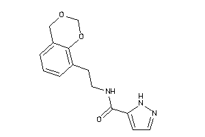 N-[2-(4H-1,3-benzodioxin-8-yl)ethyl]-1H-pyrazole-5-carboxamide