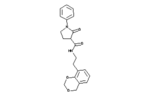 N-[2-(4H-1,3-benzodioxin-8-yl)ethyl]-2-keto-1-phenyl-pyrrolidine-3-carboxamide