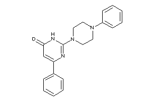 4-phenyl-2-(4-phenylpiperazino)-1H-pyrimidin-6-one