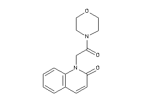 1-(2-keto-2-morpholino-ethyl)carbostyril