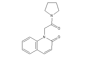 1-(2-keto-2-pyrrolidino-ethyl)carbostyril