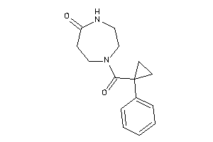 1-(1-phenylcyclopropanecarbonyl)-1,4-diazepan-5-one