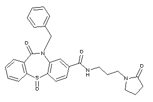 Benzyl-diketo-N-[3-(2-ketopyrrolidino)propyl]BLAHcarboxamide