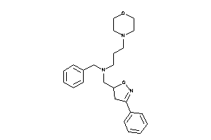 Benzyl-(3-morpholinopropyl)-[(3-phenyl-2-isoxazolin-5-yl)methyl]amine