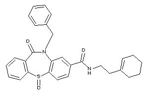 Benzyl-N-(2-cyclohexen-1-ylethyl)-diketo-BLAHcarboxamide