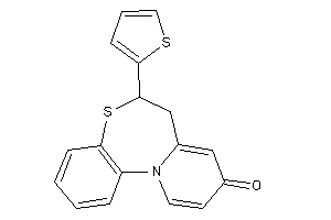 Image of 6-(2-thienyl)-6,7-dihydropyrido[2,1-d][1,5]benzothiazepin-9-one