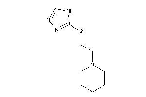 1-[2-(4H-1,2,4-triazol-3-ylthio)ethyl]piperidine