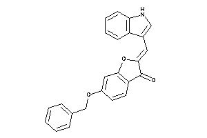 6-benzoxy-2-(1H-indol-3-ylmethylene)coumaran-3-one