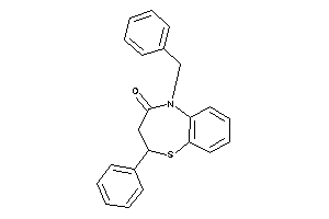 5-benzyl-2-phenyl-2,3-dihydro-1,5-benzothiazepin-4-one