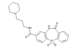 Triketo-N-(3-piperidinopropyl)BLAHcarboxamide