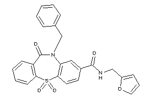 Benzyl-N-(2-furfuryl)-triketo-BLAHcarboxamide
